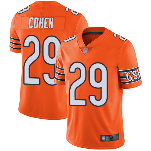 Chicago Bears Limited Orange Men Tarik Cohen Alternate Jersey NFL Football #29 Vapor Untouchable